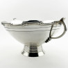 Impressive Art Deco Style Sterling Silver Bowl