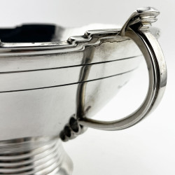 Impressive Art Deco Style Sterling Silver Bowl