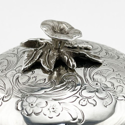 Good Quality Early Victorian Sterling Silver Mustard Pot