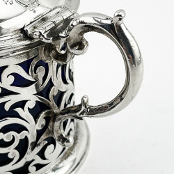 Good Quality Early Victorian Sterling Silver Mustard Pot