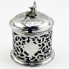 Good Quality Early Victorian Sterling Silver Mustard Pot