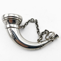 Sampson Mordan Victorian Sterling Silver Vinaigrette or Perfume Bottle (1872)