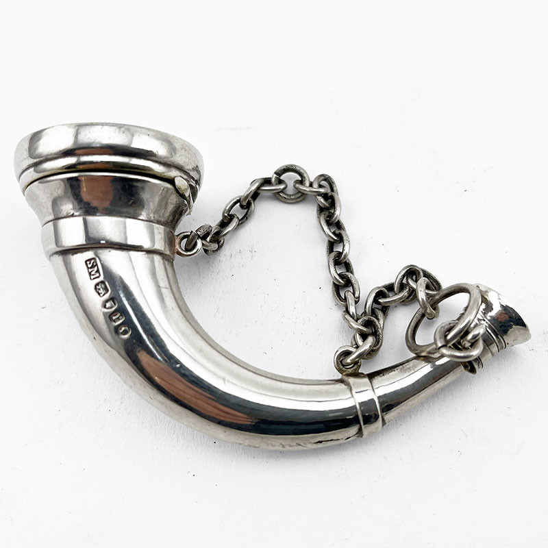 Sampson Mordan Victorian Sterling Silver Vinaigrette or Perfume Bottle (1872)