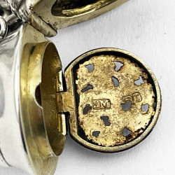 Sampson Mordan Victorian Sterling Silver Vinaigrette or Perfume Bottle