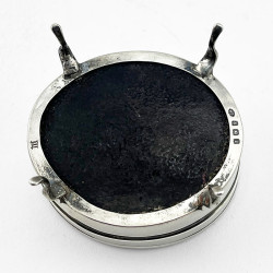Tortoiseshell and Sterling Silver Jewellery or Trinket Box