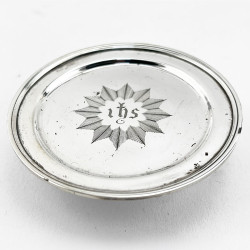 Early Victorian Sterling Silver Travelling Communion Set