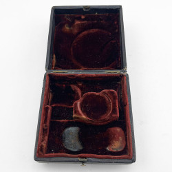 Early Victorian Sterling Silver Travelling Communion Set