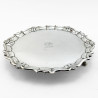 George II Round Sterling Silver Salver (1743)