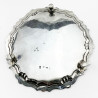 George II Round Sterling Silver Salver