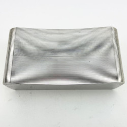 Stylish and Good Quality Sterling Silver Cigarette or Trinket Box