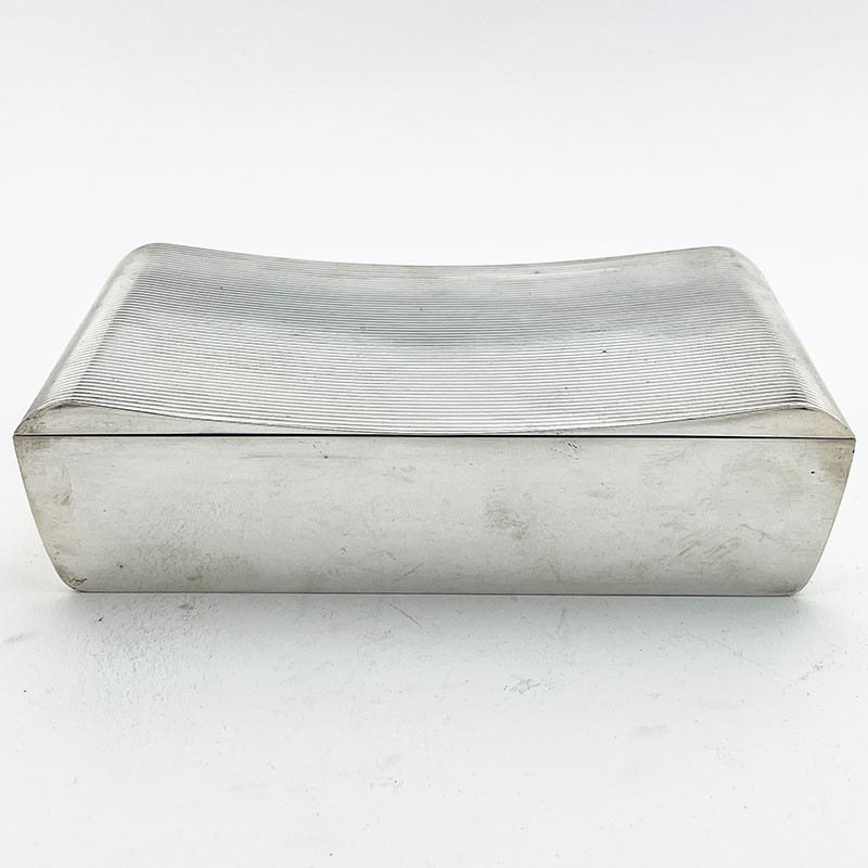 Stylish and Good Quality Sterling Silver Cigarette or Trinket Box (1964)