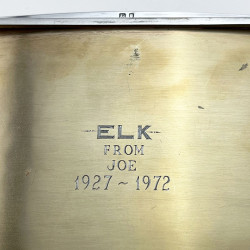 Stylish and Good Quality Sterling Silver Cigarette or Trinket Box