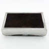 Stylish and Good Quality Sterling Silver Cigarette or Trinket Box