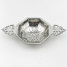 Good Quality and Gauge Sterling Silver Tea Strainer (1935)
