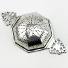 Good Quality and Gauge Sterling Silver Tea Strainer