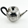 Victorian Sterling Silver Bachelor Size Tea Pot