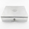Superb Quality Victorian Square Silver Plated Box (c.1890)