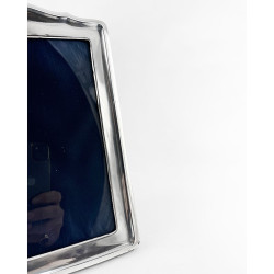 Smart Plain Sterling Silver Photo Frame