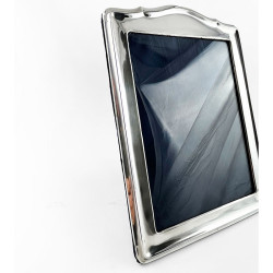 Smart Plain Sterling Silver Photo Frame