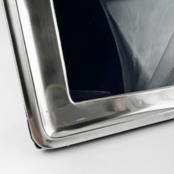 Smart Plain Sterling Silver Photo Frame