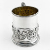 Exceptional Georgian Sterling Silver Christening Mug