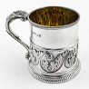 Exceptional Georgian Sterling Silver Christening Mug (1823)