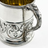 Exceptional Georgian Sterling Silver Christening Mug