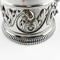 Exceptional Georgian Sterling Silver Christening Mug