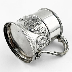Exceptional Georgian Sterling Silver Christening Mug