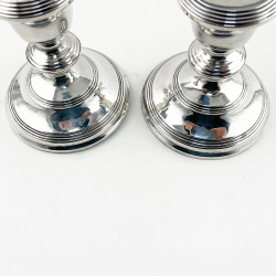 Pair of Vintage Sterling Silver Candlesticks
