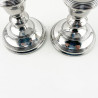 Pair of Vintage Sterling Silver Candlesticks