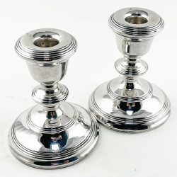 Pair of Vintage Sterling Silver Candlesticks