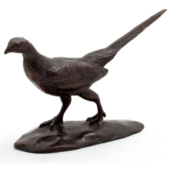 Standing Bronze Pheasant...