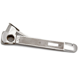 Silver Cigar Cutter with a Polished Steel Blade (1982)
