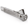 Silver Cigar Cutter with Polished Steel Blade