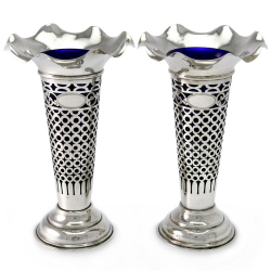 Pair of Antique Silver...