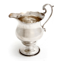 George III Style Mappin & Webb Silver Cream Jug (1921)