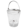 Victorian Glass and Silver Plate Ice Pail by John Grinsell & Son