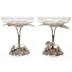 Pair of Silver Plate...