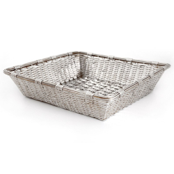 Continental Woven Wire Work Silver Plated Fruit or Bread Basket