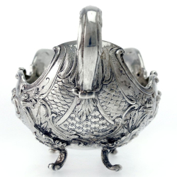 Antique Victorian Sterling Silver Sauce Boat