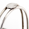 Mappin & Webb Silver Plated Sugar and Cream on a Looped Handle Base