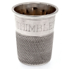 Just a Thimble Full Antique Chester Silver Spirit Measure