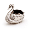 Edwardian Silver Swan Pin Cushion