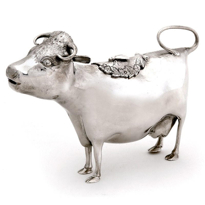Very Good Quality Silver Cow Creamer