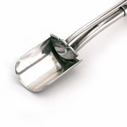 Silver Plated Trigger Action Stilton Scoop