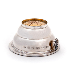 Modern Silver Copy of a Georgian Wine Funnel on a Stand