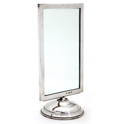 Victorian Silver Double Sided Menu Stand or Photo Frame