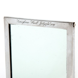 Victorian Silver Double Sided Menu Stand or Photo Frame