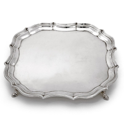 Chester Silver Salver with...